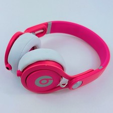 Beats by Dr. Dre MIXR Pink Over the Ear DJ Headphones Case  Cables Included
