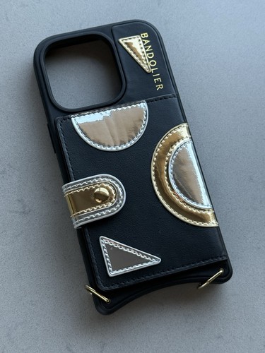 Bandolier Isla iPhone 16 Pro Crossbody Black / Silver / Gold No Strap Case Only