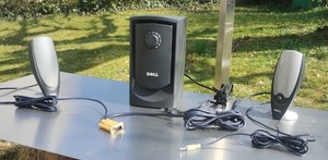 DELL Aktives 2.1 Stereo Lautsprecher System für PC Laptop Handy