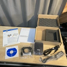 Dell Wireless Printer Adapter 3300 New With CD Print Server Complete In Box