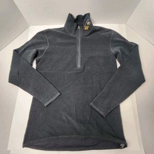 Mountain Hardwear Women  s S Black Quarter Zip Fleece Stretch 1/4 Zip Pullover