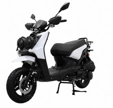 150cc Moped Scooter with 12" Aluminum Wheels