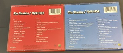 THE BEATLES:1962-1966 And 1967 - 1970 1 (2 x CD) Lot Of 2 1993