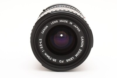 Mint/Caps] Canon New FD NFD 35-70mm f/3.5-4.5 MF Zoom Lens Japan S