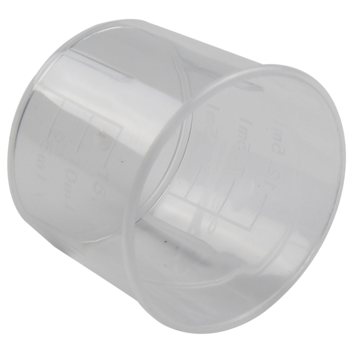 Othmro 15 Ml Messbecher Aus PP-Kunststoff – Transparent, 50 Stück, Für Labor, Küche & DIY-Projekte