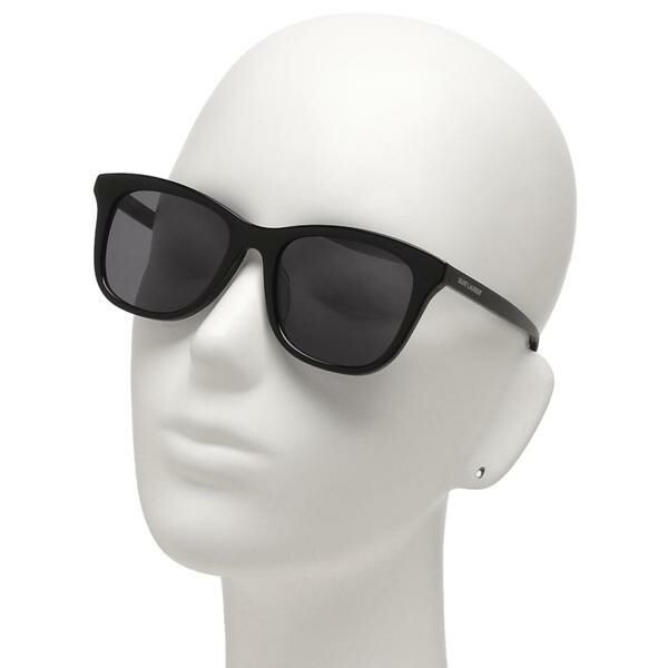 OFFERTA Occhiali da Sole Saint Laurent Paris Asian Fit Modello Nero Unisex SL...