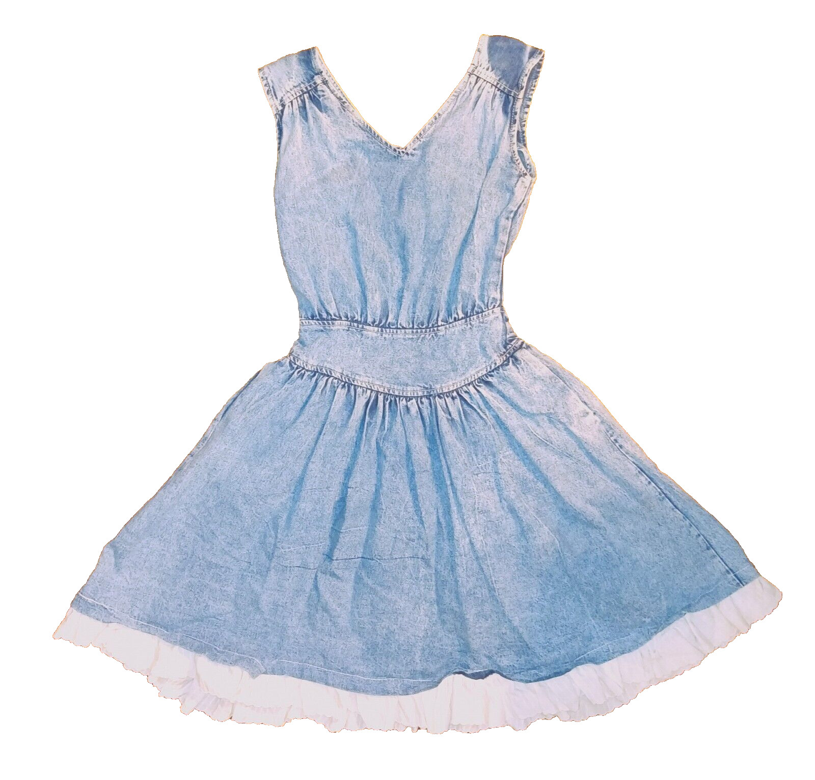 Vintage All American Girls by JouJou Denim Jumper Dress image 2