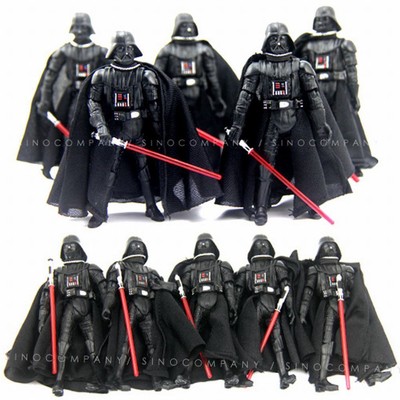 Lot of 5pcs Star Wars 2005 Darth Vader Revenge Of The Sith ROTS 3.75/" Figure