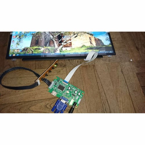Zestaw kontrolera płyty HDMI VGA LCD EDP do B156XTN07.0 B156XTN07.1 1366X768 15,6" - Zdjęcie 5 z 7