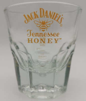Jack Daniel's Tennessee Honey   Whisky Glas I Tumbler NEU   Klar 2cl / 4cl Bar