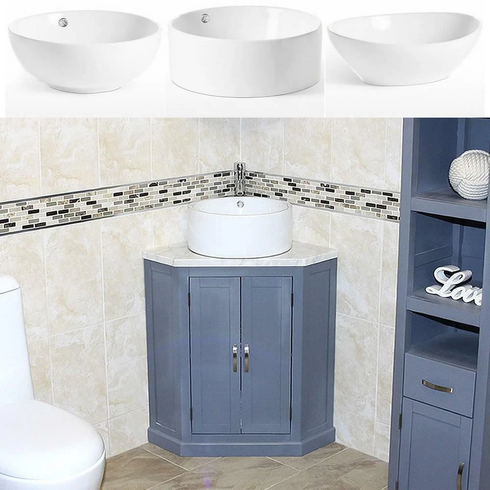 Corner vanity wash basin deals