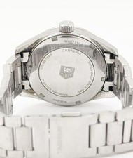 6.5" TAG Heuer Carrera White Mother of Pearl Womens Ladys Watch WAR1311.BA0778 9