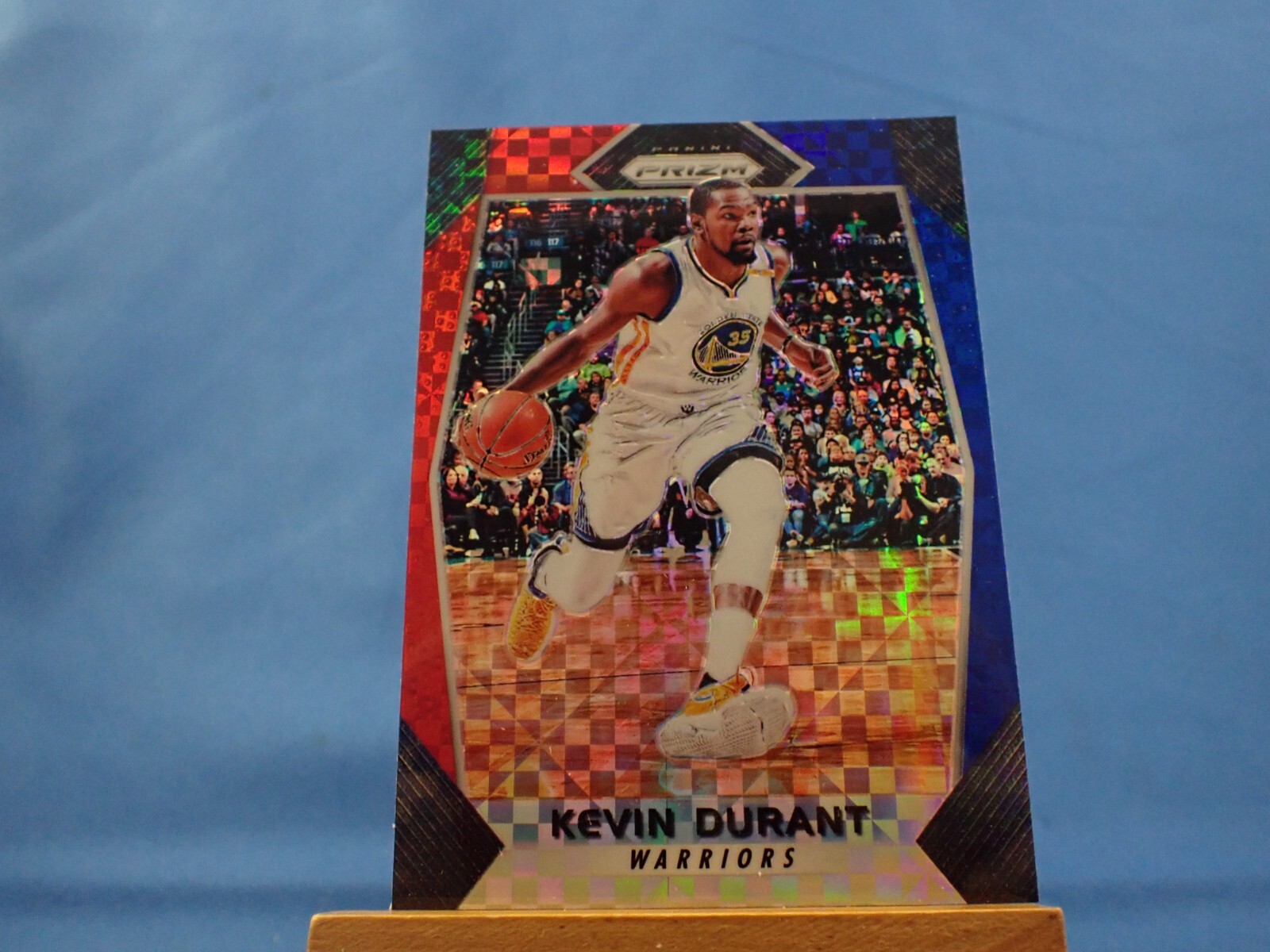 Kevin Durant Prizm 2017-18 Red White & Blue Prizm