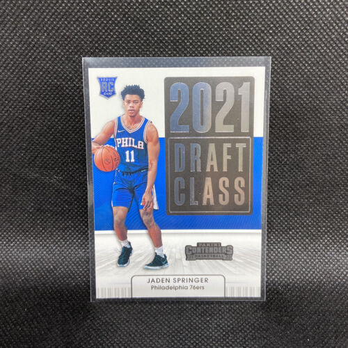 Jaden Springer Rookie #28 2021-22 Panini Contenders Basketball 76ers NBA - Picture 1 of 2