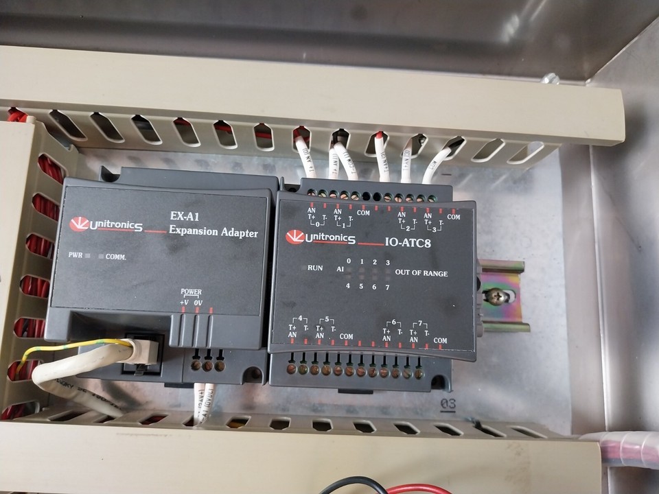 Unitronics V280-18-B20B Industrial Control Panel W/ Enclosure AE ...