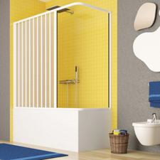 Box vasca a soffietto 2 Lati Apertura Laterale - in Pvc Varie misure