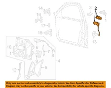 FORD OEM 00-06 LS Front Door Lock Hardware-Handle, Outside 6W4Z5422404APTM