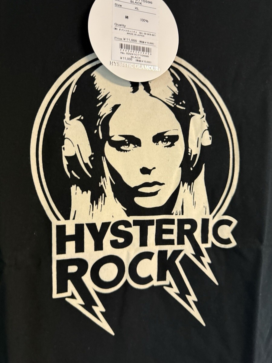 NEW - Hysteric Glamour - Hysteric Rock Dizzy & Milky - Black NEW - Hysteric Glamour - Hysteric Rock Dizzy & Milky - Black