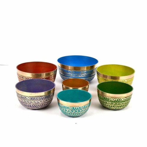 7 Chakra Color Set Bowl-Singing Bowl Set of 7-Mindfulness Relaxing
