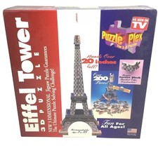 Eiffel Tower 3D Puzzle Foam 20" Tall 200 Pieces