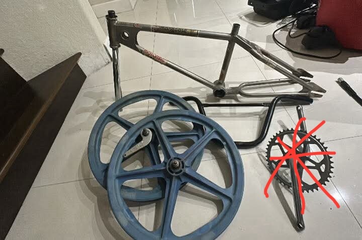 1979 Mongoose Motomag (Serial: CC9) Frame-set ONLY (OG Condition)