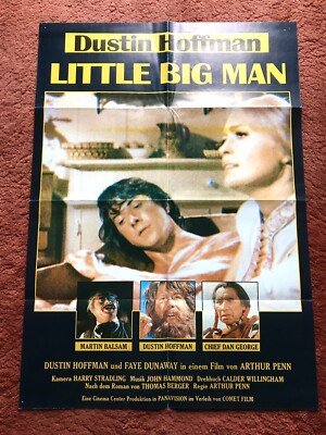 Little Big Man Kinoplakat Poster A1, Dustin Hoffman, Faye Dunaway, Western