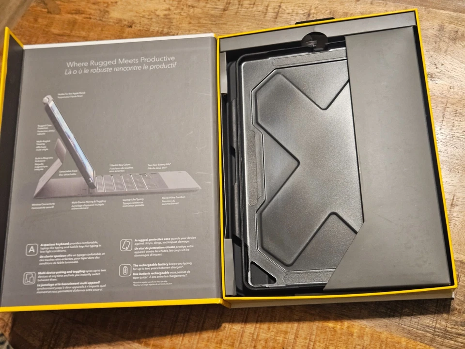 ZAGG Rugged Messenger for iPad Pro 10.5" & Pad Air 10.5" (Gen 3) - 7 Color Backl - Image 3 of 4