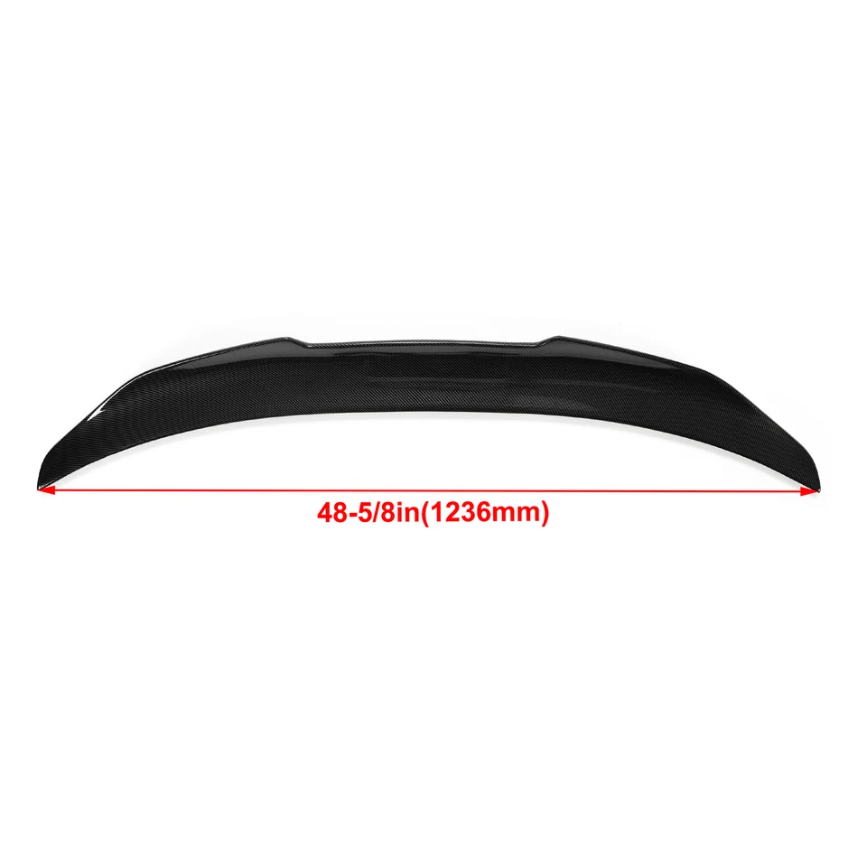 Carbon Fiber Color Rear Trunk Spoiler Wing For BMW F22 F87 M2 PSM Style 2014-up Foto 2 de 4