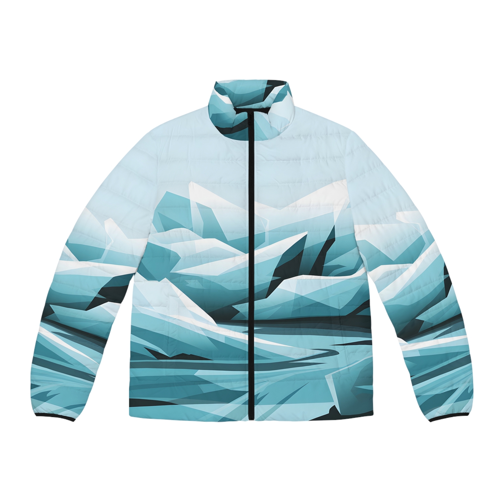Soft Glacier Puffer Jacket Full Zip Outdoor Apparel Stylish Winter Wear Unisex