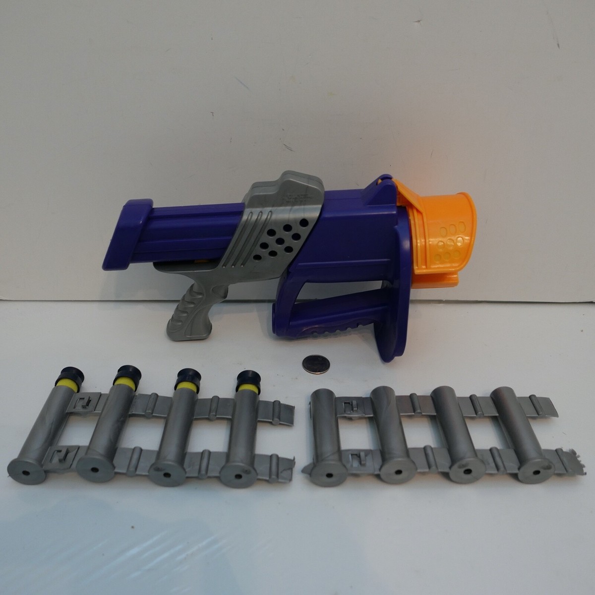 Vintage 1994 Nerf Kenner Chainblazer Blaster Gun Chain Blazer