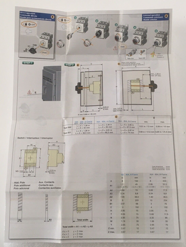 Eaton  R5A3030U   30A, 3-Pole, 600VAC, A FRAME,  Non-Fusible Rotary Disconnect - Afbeelding 8 van 9