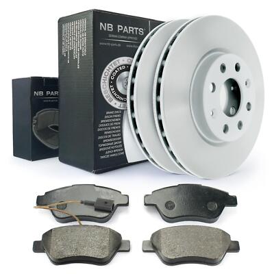 Bremsscheiben + Beläge Vorne Für Opel Corsa E 2014-2019 - 257mm Belüftet