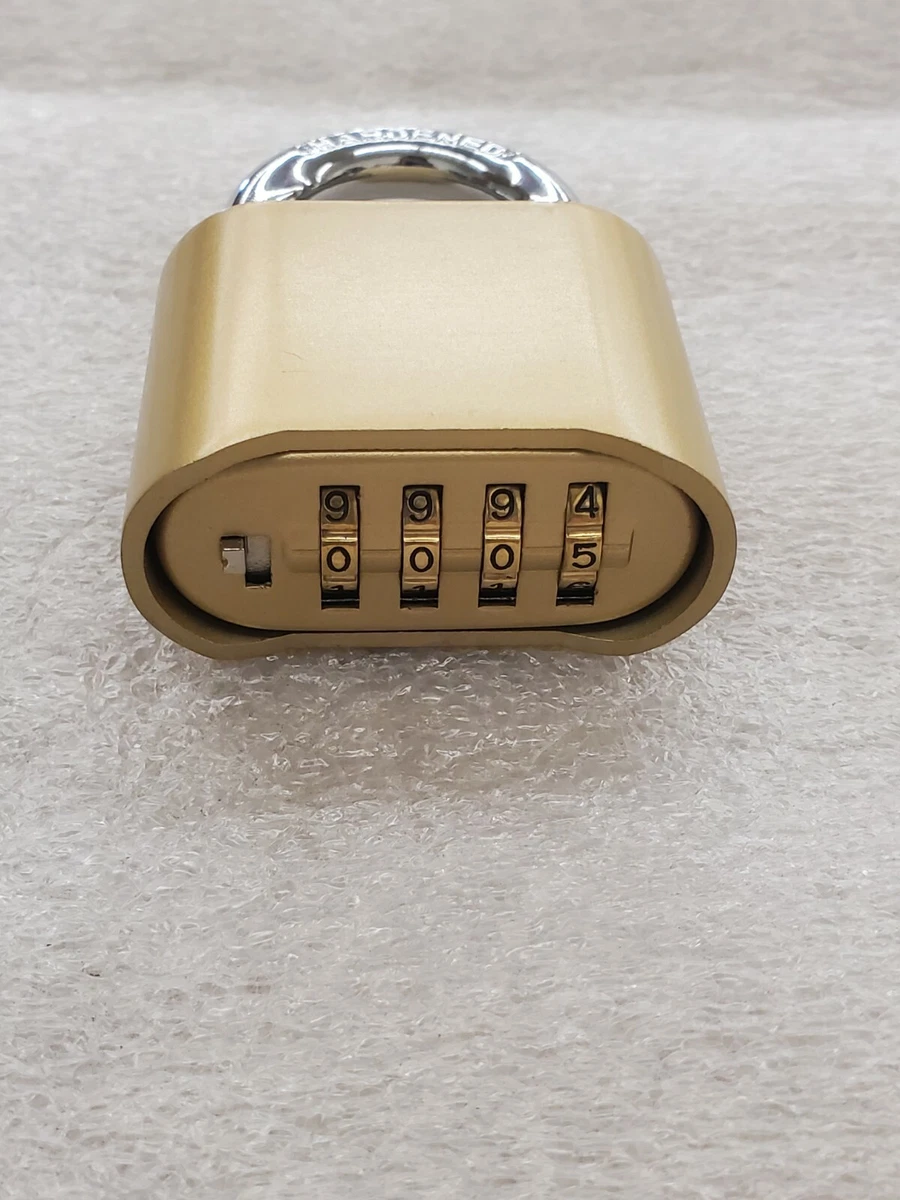 Custom Keyless Changeable Combination Padlock 1 1 4 shackle eBay