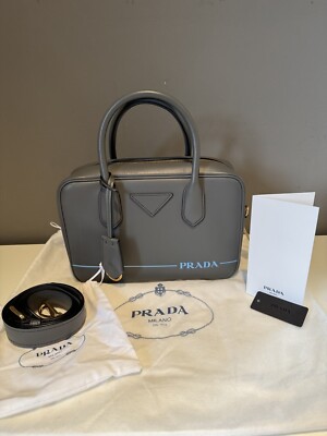 Prada Square Leather Handbag *NEVER USED!!* UK