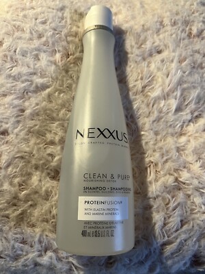 Nexxus Clean And Pure Nourishing Detox Protein Fusion Shampoo 13.5oz. New