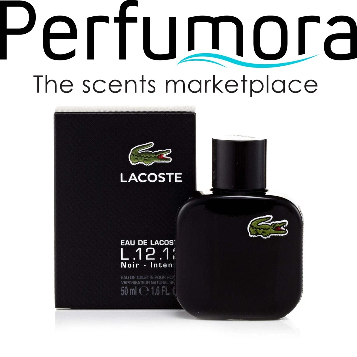 Eau de lacoste l1212 cheap noir eau de toilette 100ml