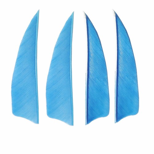 50pcs 3" Archery Arrow Feather Natural Turkey Fletches Fletching Right Left Wing - Picture 12 of 19