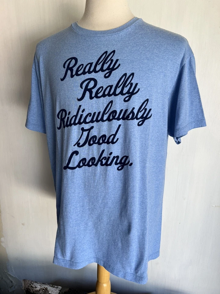 ZOOLANDER (2012) Official Men's Really Ridiculously Good Looking T-Shirt Size XL - Image 3 of 4