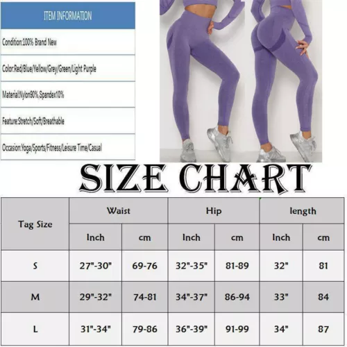 Hochtaillierte Damen-Yogahose Anti-Cellulite zerknitterte Butt-Leggings Push Up FITNESSSTUDIO - Bild 38 von 42
