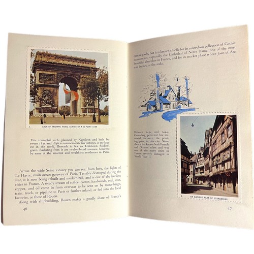 France Vintage 60s Travel Booklet American Geo Society Around World Program - Picture 6 of 7