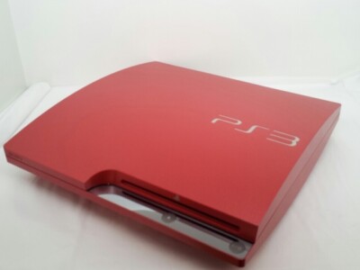 Sony PlayStation 3 Slim 320GB Scarlet Console - Red for sale