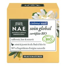 NAE BIO Crème de nuit soin global peaux matures nourissante Nuit 50ml