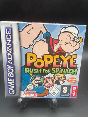Popeye Rush For Spinach - Game Boy Advance - OVP - NEU/NEW/Sealed - TOP
