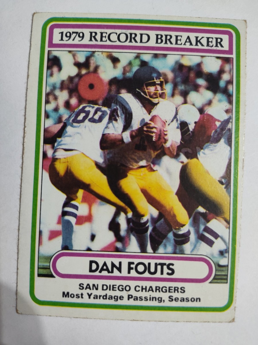 1980 Topps - #3 Dan Fouts | eBay