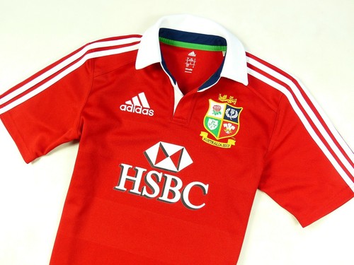 RUGBY SHIRT BRITISH LIONS ADIDAS AUSTRALIA TOUR 2013 JERSEY CAMISETA SIZE: SMALL - Picture 3 of 7