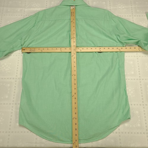 Brooks Brothers Herren Button Down Hemd Gr. M Medium Grün Regular Fit #L93 - Bild 10 von 13