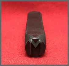 Letter M Steel Stamp 3/8" Character Size 20350-M Standard Duty CH Hanson