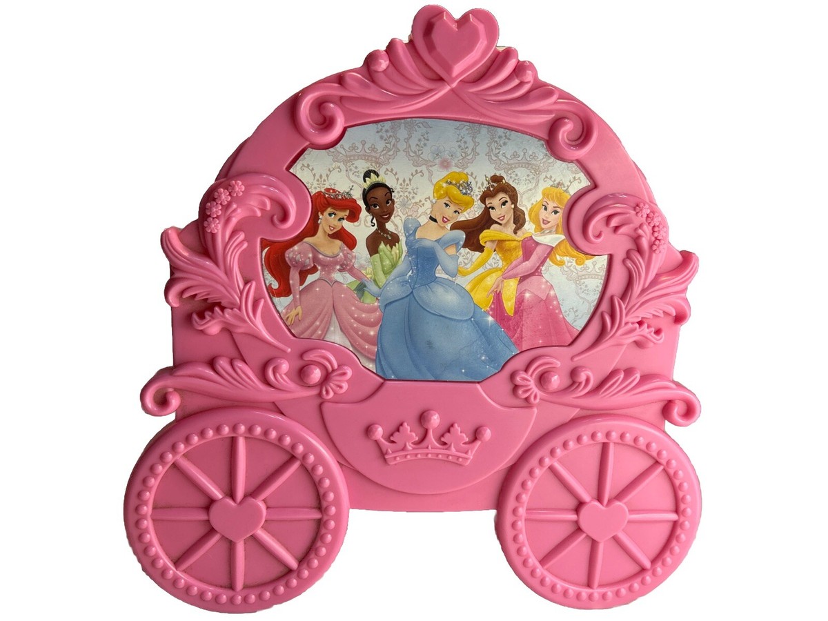 Disney Princess Carriage Storage Box Plastic 13” X 11” X 6” | eBay