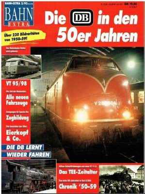 - Die DB in den 50er Jahren (Bahn-Extra 2/92)