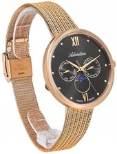 Ladies' Watch Quartz Movement Mineral Glass Stainless Steel IP Rose Gold